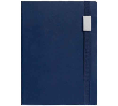 Ежедневник Vivian Metal, недатированный, темно-синий