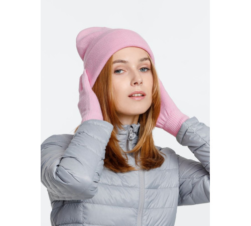 Шапка Urban Flow, пыльно-розовая