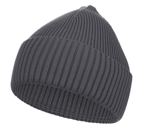 Шапка Hinge, темно-серая (графит)