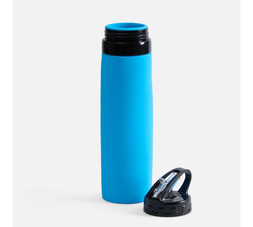Складная бутылка для воды Langfossen, голубая
