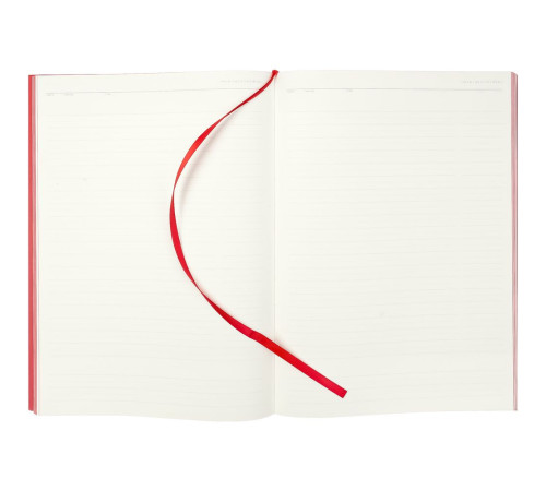 Ежедневник Flat Maxi, недатированный, красный