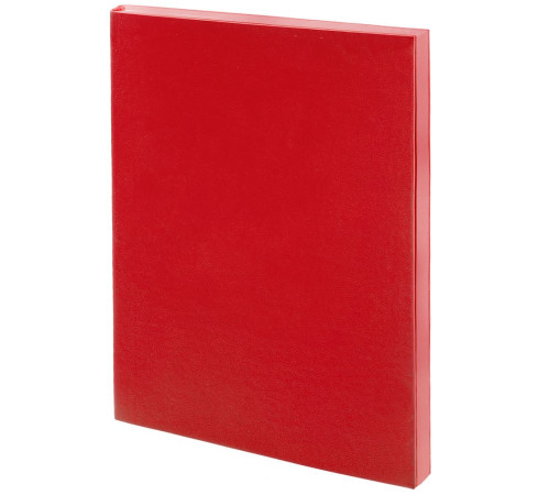 Ежедневник Flat, недатированный, красный