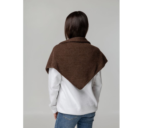 Косынка Dalia, темно-коричневая