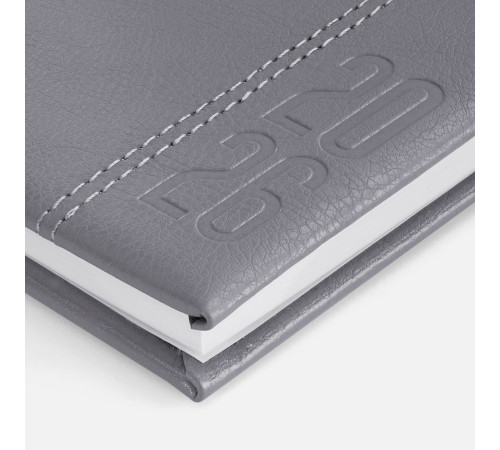 Еженедельник Baza, датированный, серый