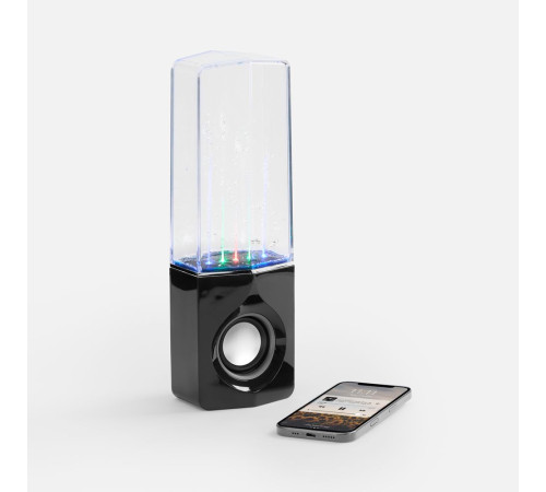 Bluetooth-колонка с поющим фонтаном Fuente, черная