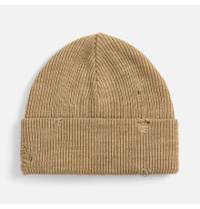 Шапка Ribelle, коричнево-бежевый меланж