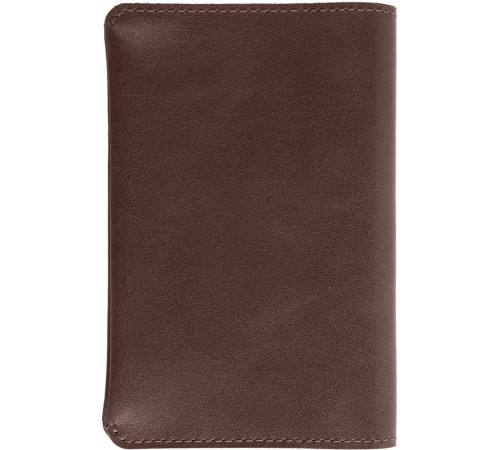 Обложка для паспорта Apache, ver.2, темно-коричневая