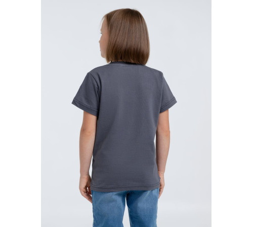 Футболка детская T-Bolka Kids, темно-серая (графит)