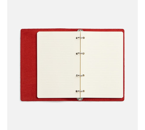 Ежедневник inStream, недатированный, красный