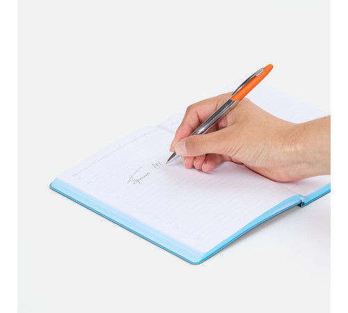 Ручка шариковая Dagger Soft Touch, оранжевая