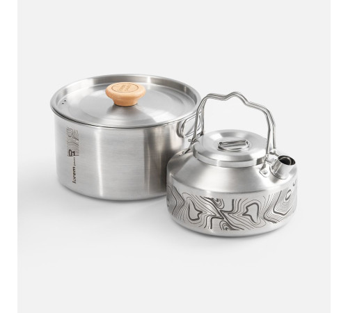 Набор туристической посуды Stackado