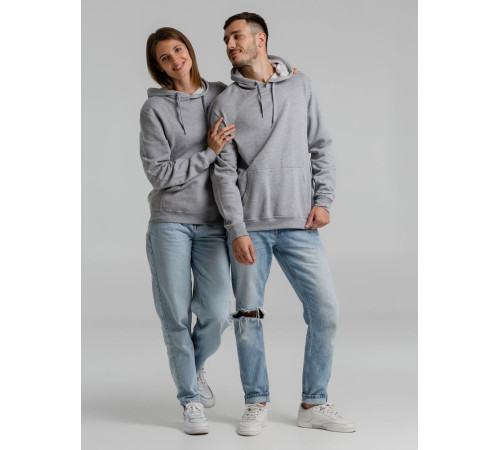 Толстовка с капюшоном Snake II серый меланж