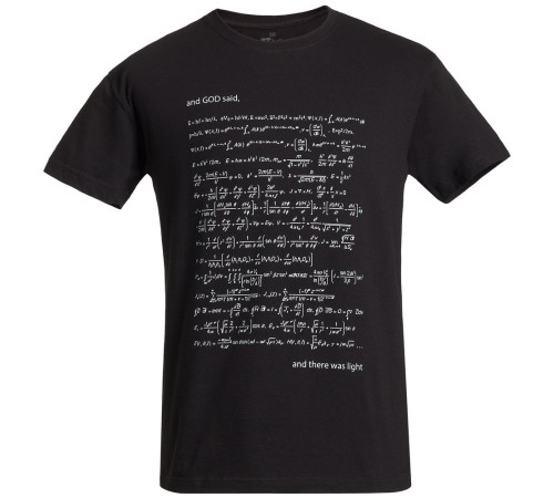 Футболка мужская «Да будет свет», со светящимся принтом