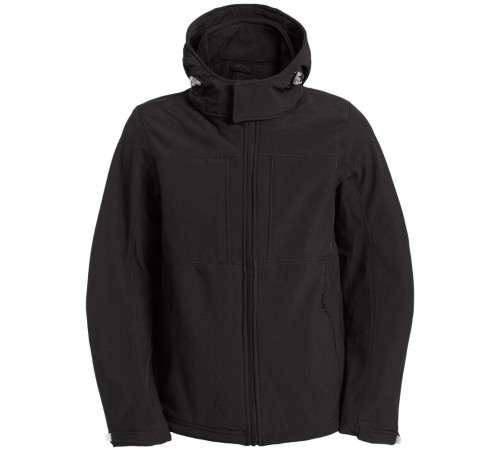 Куртка мужская Hooded Softshell черная