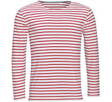 Футболка мужская Marine Men, белая с красным