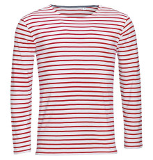 Футболка мужская Marine Men, белая с красным