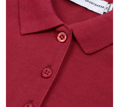 Рубашка поло женская Neptune, вишнево-красная