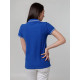 Рубашка поло женская Virma Stripes Lady, ярко-синяя