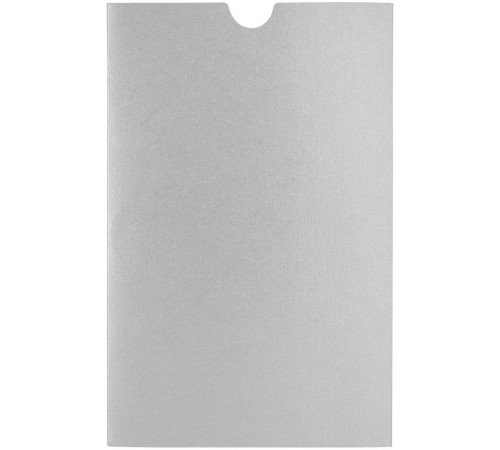 Шубер Flacky Slim, серебристый