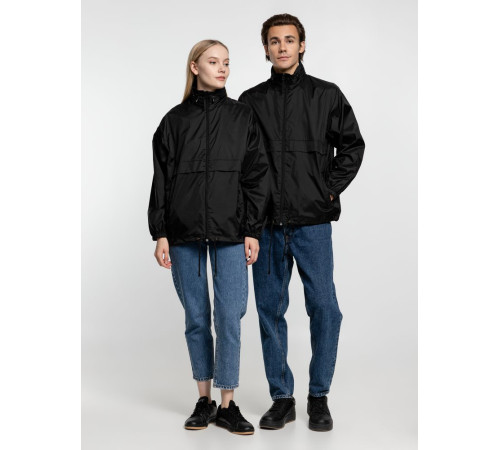 Ветровка из нейлона Surf 210, черная