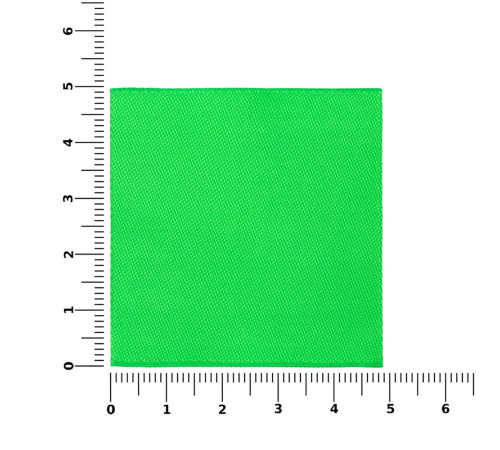 Лейбл тканевый Epsilon, L, зеленый неон
