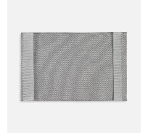 Лейбл тканевый Epsilon, XL, серый