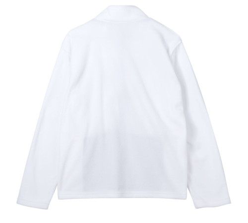 Куртка флисовая унисекс Manakin, белая