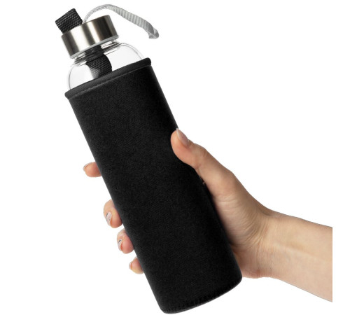 Бутылка для воды Sleeve Ace, черная