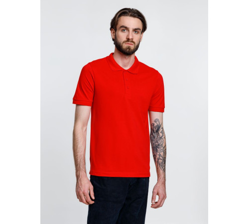 Рубашка поло мужская Adam, красная