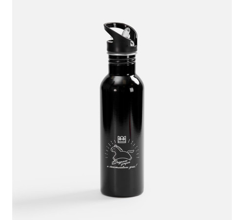 Спортивная бутылка Cycleway, черная