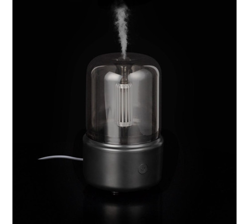 Увлажнитель-ароматизатор с подсветкой mistFlicker, черный