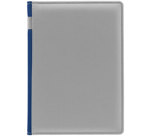 Ежедневник Spain Shall на заказ, недатированный, серый с синим