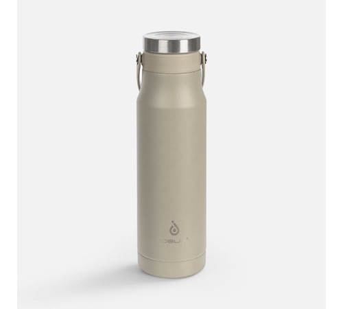 Термобутылка Tateyama, серо-бежевая