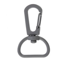 Застежка-карабин Snap Hook, M, серая