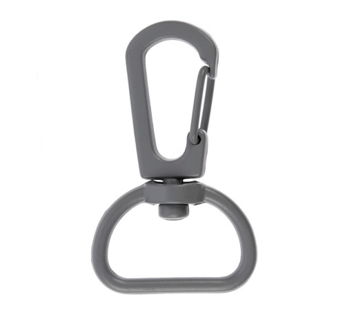 Застежка-карабин Snap Hook, M, серая