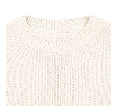 Джемпер оверсайз унисекс Stated в сумке, белый (молочный)