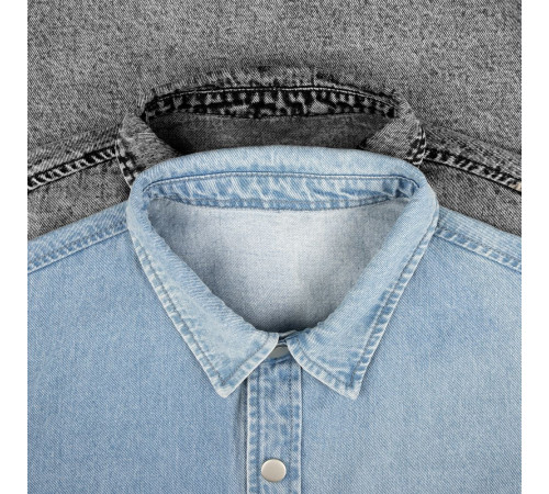 Куртка джинсовая O3, серая