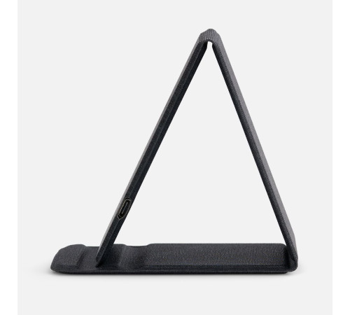 Подставка для смартфона с беспроводной зарядкой Kickstand, серая