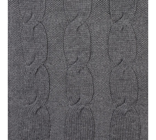 Плед Snefald, серый (маренго меланж)