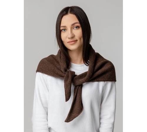 Косынка Dalia, темно-коричневая