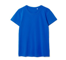 Футболка женская T-bolka Stretch Lady, ярко-синяя (royal)