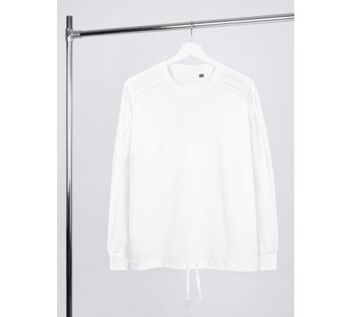 Свитшот унисекс Vozduh, молочно-белый