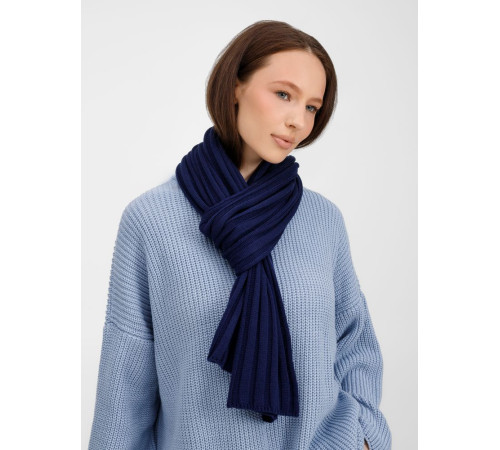 Шарф Metelitsa, темно-синий (сапфир)