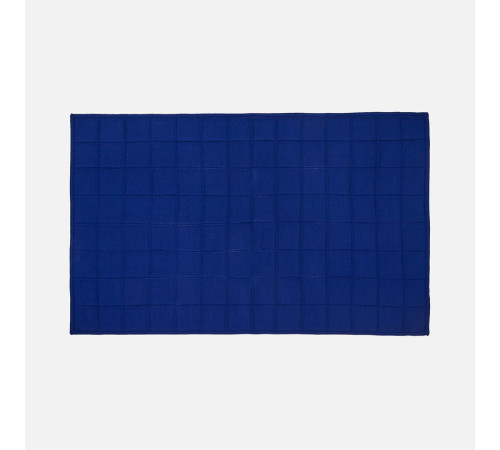 Плед Chainfield, темно-синий (кобальт)