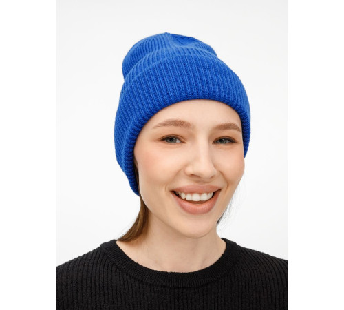 Шапка Nobilis Mono, ярко-синяя