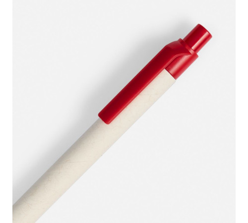 Ручка шариковая MilkMake, красная