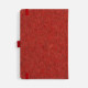 Блокнот Cork County, красный