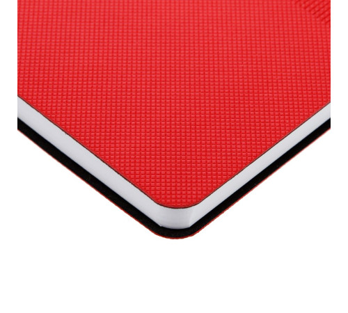 Ежедневник Knit, недатированный, красный