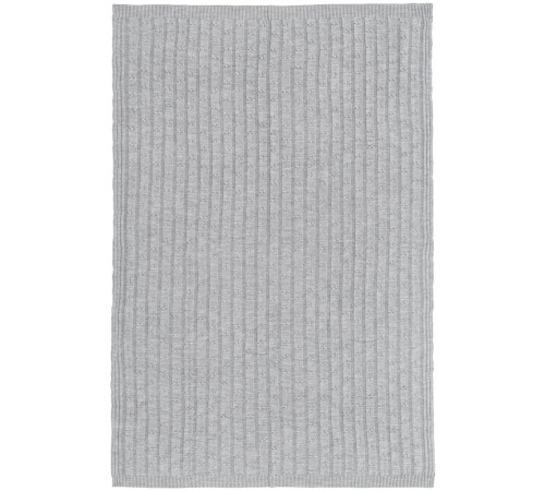 Плед Trenza, светло-серый