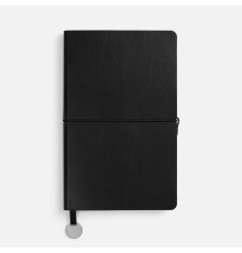 Ежедневник Waltz, недатированный, черный